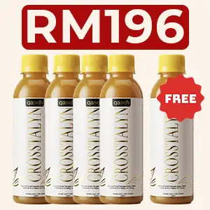 Qaseh Crosstalyn™ - Pakej 4 Percuma 1